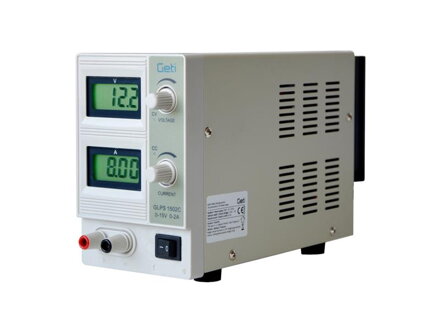 Zdroj laboratorní TIPA  QJ1502C  0-15V/ 0-2A