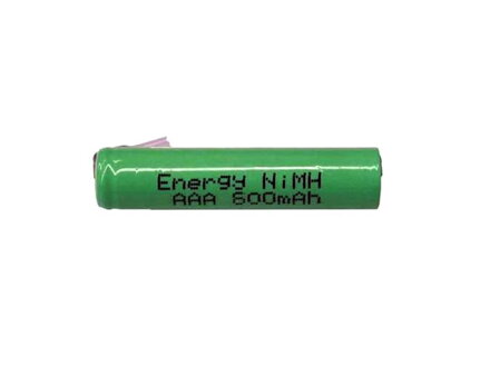 Nabíjecí článek NiMH AAA 1,2V/700mAh pásk.vývody