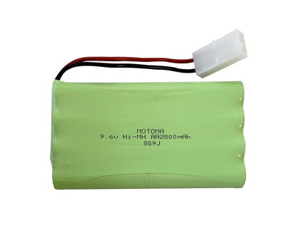 Batérie Ni-MH 9,6V 2000mAh MOTOMA