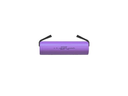 Nabíjacie batérie Li-Ion 18650 3,7V / 2000mAh 3C MOTOMA s pásikovými vývodmi