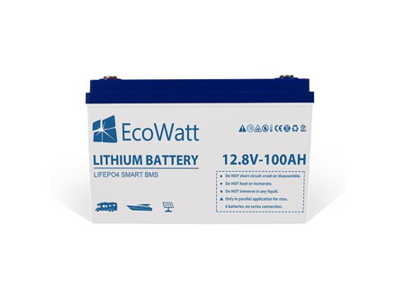 Batéria LiFePO4 12,8V/100Ah EcoWatt