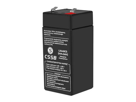 Batéria olovená 4V 4,5Ah CSSB LX445CS