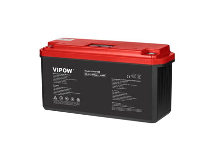 Batéria LiFePO4 12,8V 150Ah VIPOW BAT0498 Bluetooth