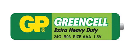Batéria AAA(R03)  Greencell GP