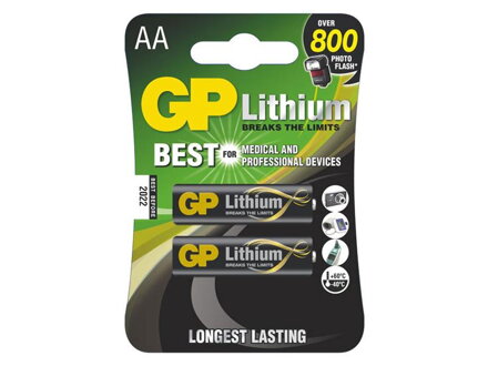 Batéria AA (R6) lithium  GP