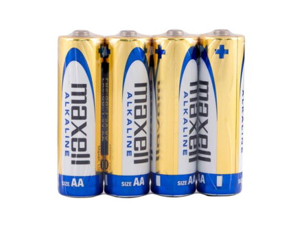 Batéria AA (R6) alkalická MAXELL 4ks / shrink