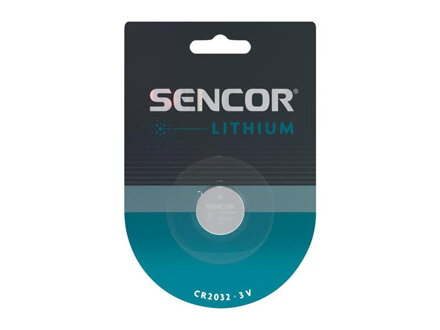 Batéria CR2032 SENCOR SBA Lithium 1ks / blister