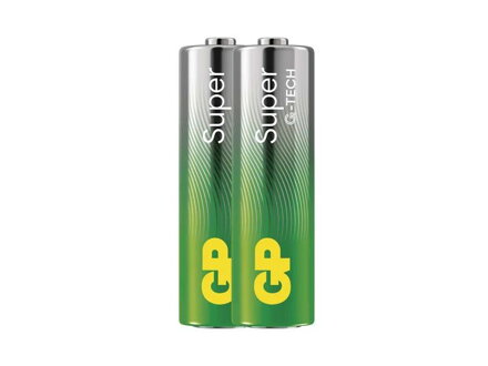 Batérie AA (R6) alkalická GP Super 2ks