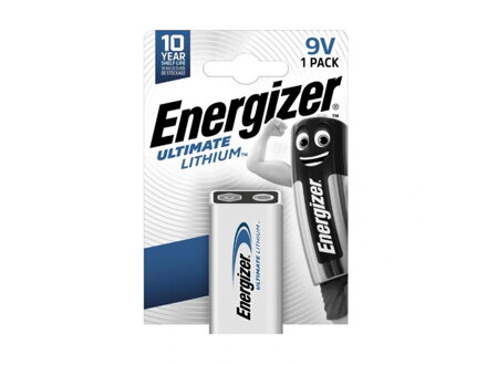 Batéria lítiová 9V ENERGIZER Ultimate 1ks / blistr -40oC