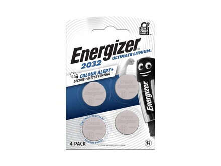 Batéria CR2032 ENERGIZER Ultimate lítiová 4ks / blister