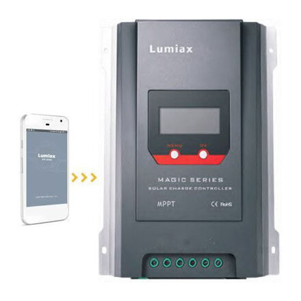 Solárny regulátor MPPT Lumiax MT4010-BT, 12-24V/40A, bluetooth