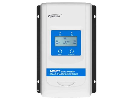 MPPT solárny regulátor EPever 100VDC/20A DuoRacer - 12/24V