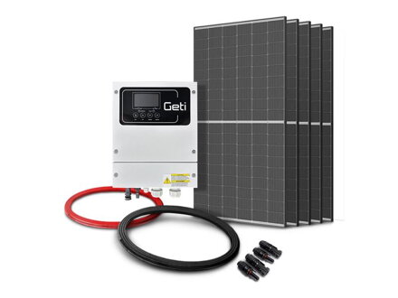 Zostava na solárny ohrev vody GETI GWH02D 2200Wp 5x PV TRINA