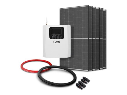 Zostava na solárny ohrev vody GETI GWH03W 2670Wp 6x PV TRINA