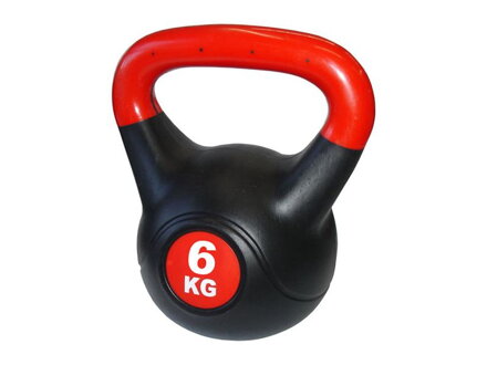 Činka kettlebell s cementovou náplní - 6 kg