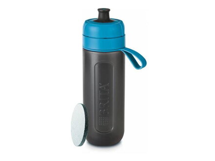 Fľaša filtračné BRITA FILL & GO ACTIVE BLUE + ZADARMO filter MICRODISC