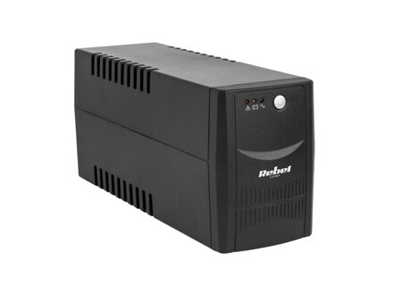 Zdroj záložní UPS QUER KOM0552 (offline, 800VA / 480W, 230 V, 50 Hz)