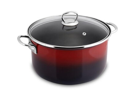 Kastról LAMART LT1184 EMAIL s pokrievkou  (POŠKODENÝ OBAL)