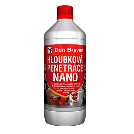 Penetrácia hĺbková DEN BRAVEN NANO 1l