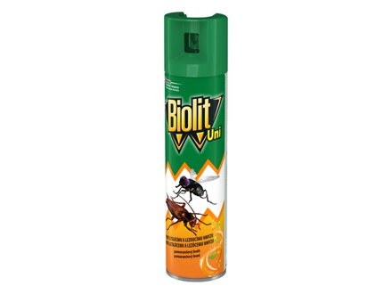 BIOLIT sprej proti lietajúcemu a lezúcemu hmyzu s pomarančovým kvetom 400ml