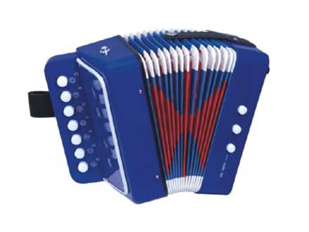 Detská ťahacie harmonika TEDDIES 19 cm