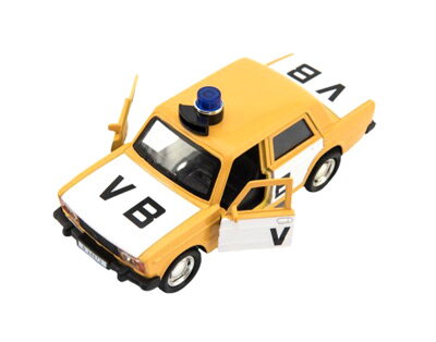 Detské policajné auto TEDDIES VB 11.5 cm