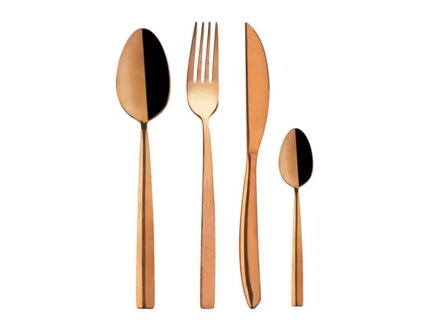 Súprava príborov ORION Copper 24ks