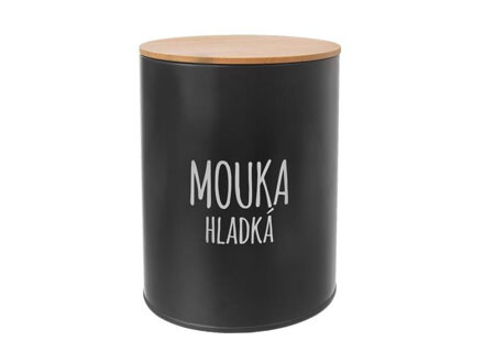 Dóza ORION BLACK Mouka hladká