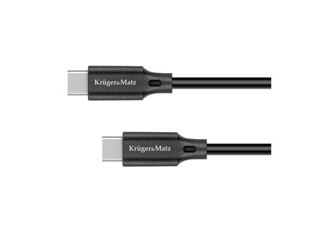 Kábel KRUGER & MATZ KM1261 Basic USB C - USB C 2,5m