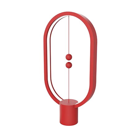 Lampa stolná Allocacoc Heng Balance Lamp Ellipse Plastic DH0075RD