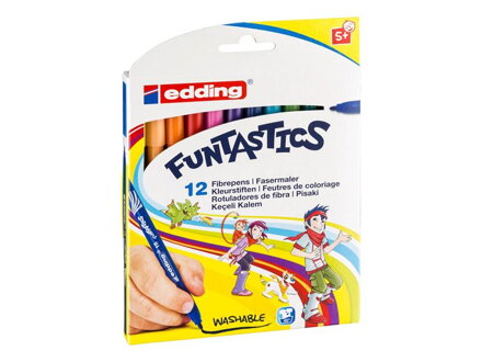 Fix Edding 15 Funtastics 12ks sada pre väčšie deti