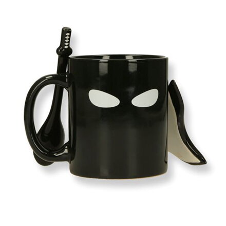 Hrnček s podtáckom GADGET MASTER Ninja Warrior Mug