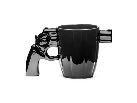 Hrnček GADGET MASTER Sheriff Mug Black