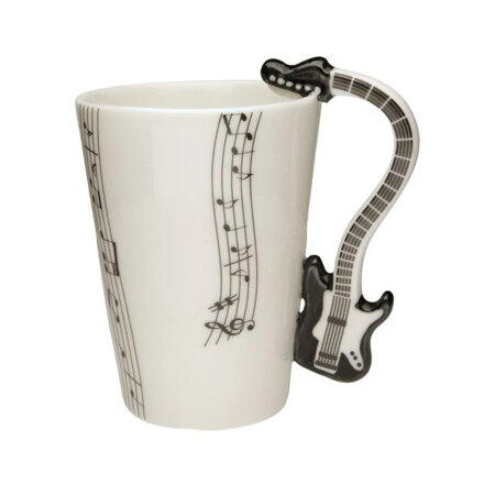 Hrnček GADGET MASTER Music Mug Guitar Black