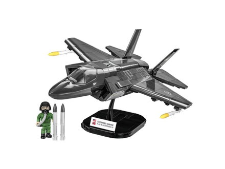 Stavebnica COBI 5831 Armed Forces F-35A Lightning II Norway, 1:48, 576 k, 1 f