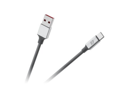 Kábel REBEL RB-6011-100-B USB 3.0/USB-C 0,1m Black