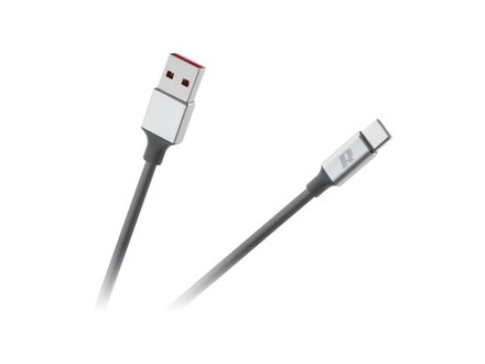 Kábel REBEL RB-6011-200-B USB 3.0/USB-C 0,2m Black