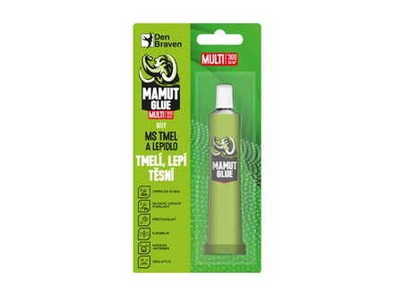 Lepidlo DEN BRAVEN MAMUT MULTI vysokopevnostné 25ml biele