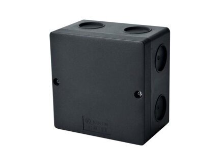 Škatuľa na povrch KOPOS KSK 100_FA 101x101x45mm krytie IP66 čierna