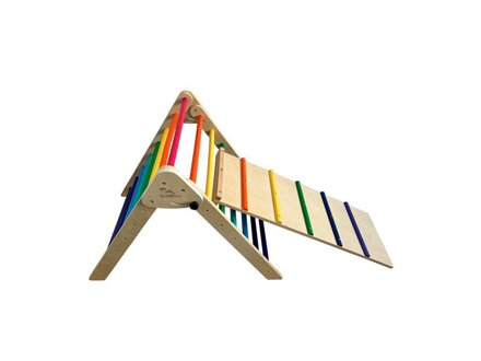 Piklerové trojuholník DVĚDĚTI Rainbow