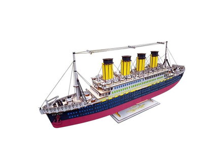 3D puzzle WOODCRAFT Titanic