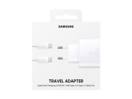 Nabíjačka telefónu SAMSUNG EP-TA845EBE White