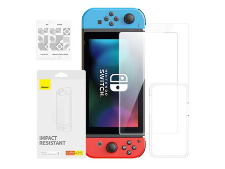 Tvrdené sklo BASEUS Screen Protector pre Nintendo Switch OLED 2021