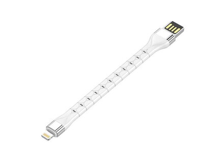 Kábel LDNIO LS50 USB/Lightning 0,15 White