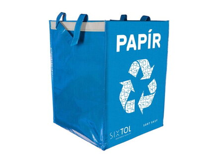 Taška na triedený odpad SIXTOL Sort Easy Paper 36l