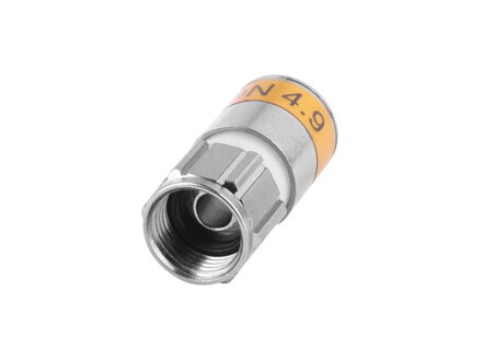 Vodotesný lisovací konektor CABELCON F-6-TD 4.9 SHORT TD 1.02