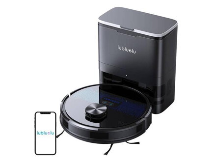 Vysávač robotický LUBLUELU SL60 Plus Black Tuya