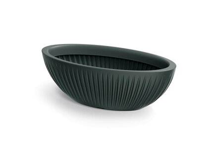Kvetináč LATIA OVAL antracit 58cm