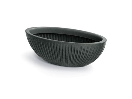 Kvetináč LATIA OVAL antracit 58cm