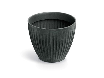 Kvetináč LATIA OVAL antracit 30cm